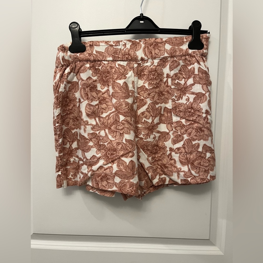 Abercrombie Linen-Blend Pull-On Shorts